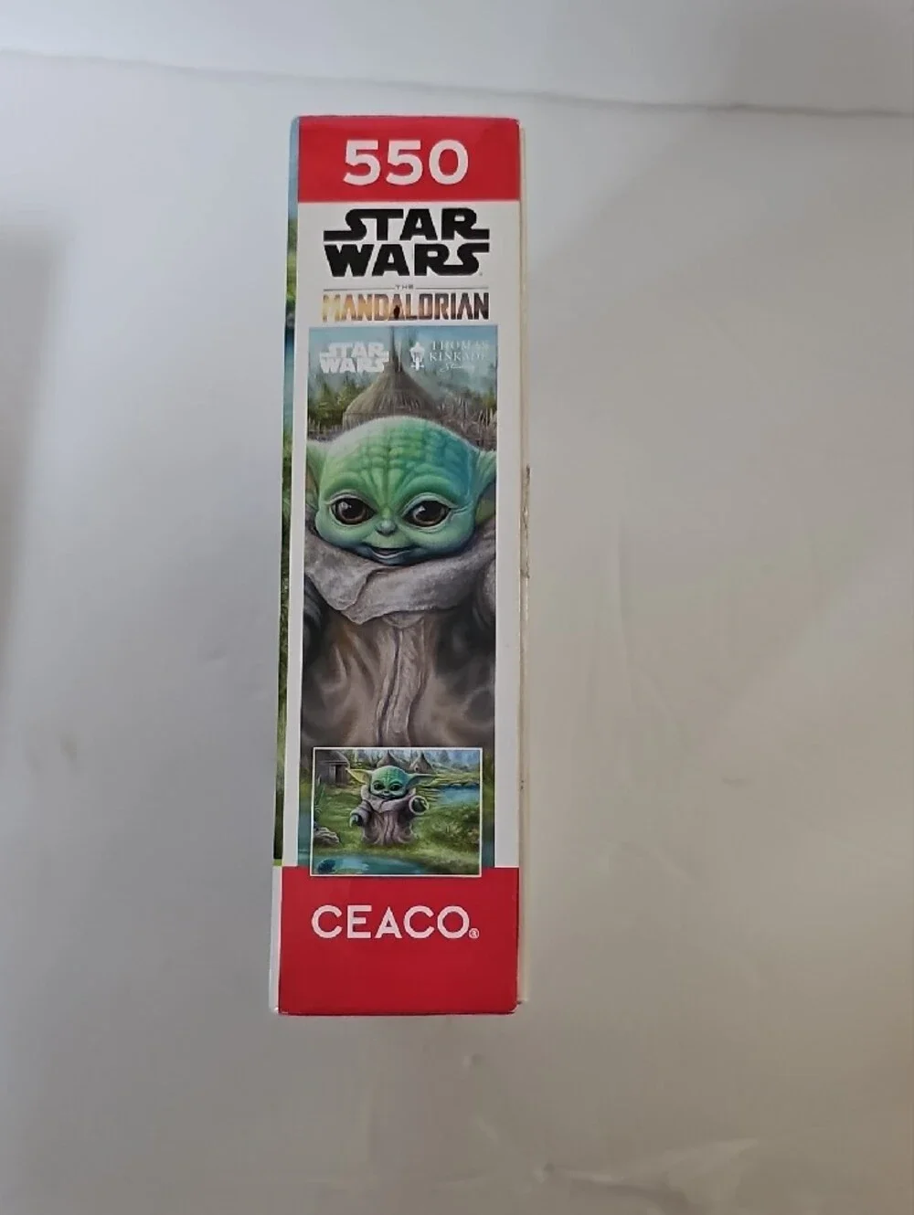 Star Wars Grogu Puzzle - Green and Brown Artwork 550-piece puzzle